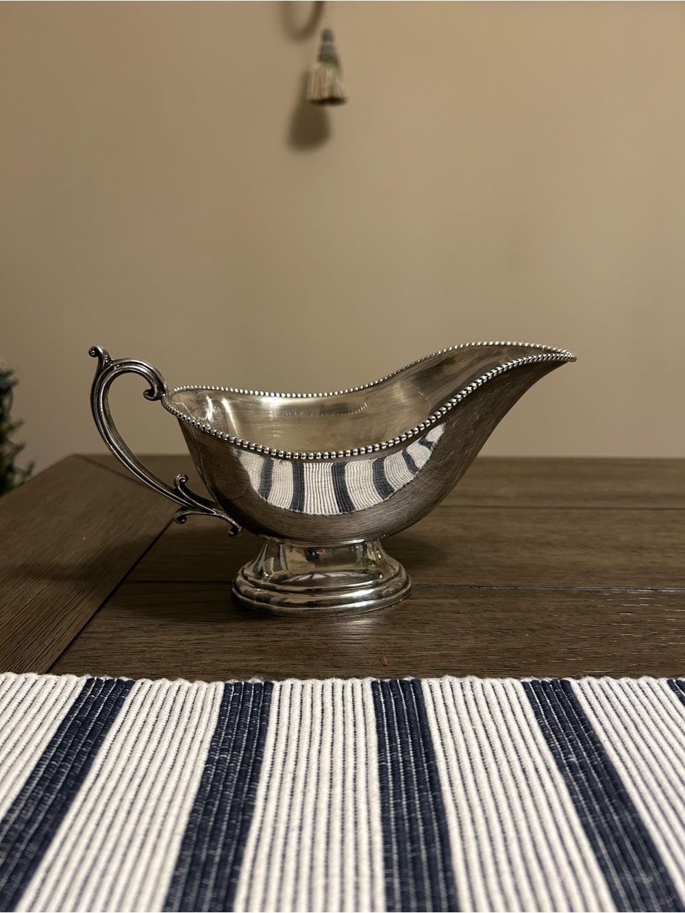 Classic Silver Plated Gravy Boat